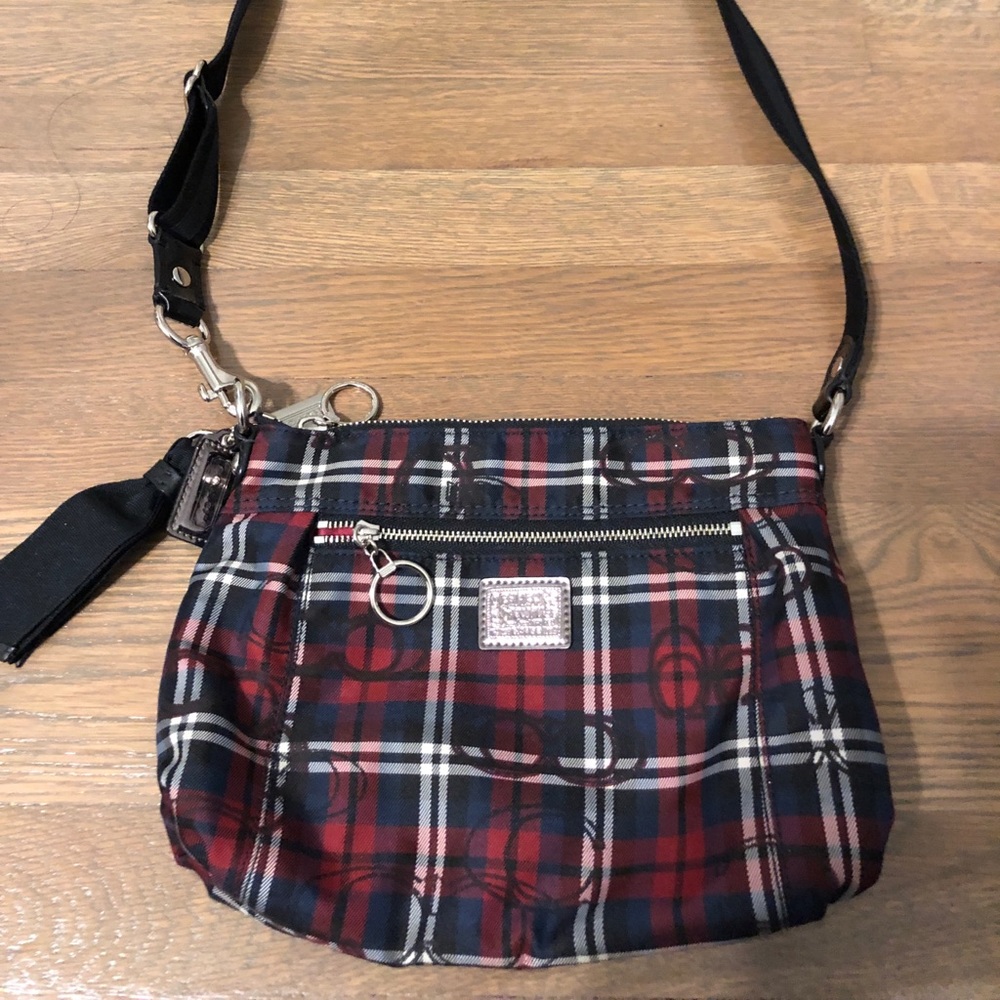 Red Coach Cross-body Bag